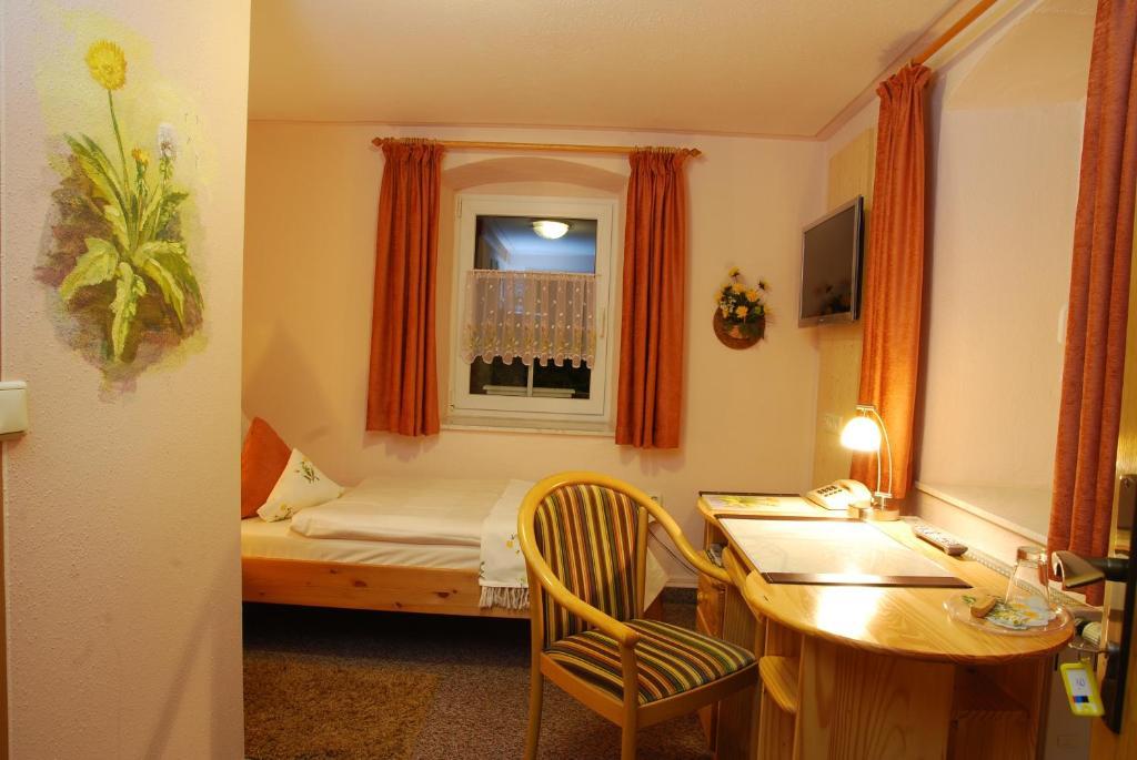 Logis L'Auberge Gutshof Bischofswerda Værelse billede